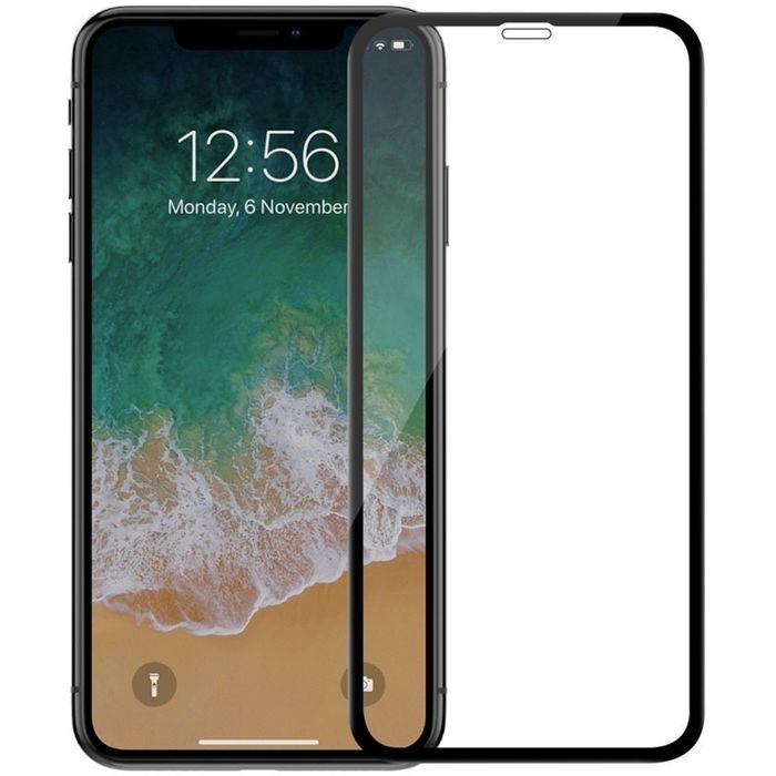 Iphone Xs Max | Szkło Hartowane Ochronne 5D Cały Ekran