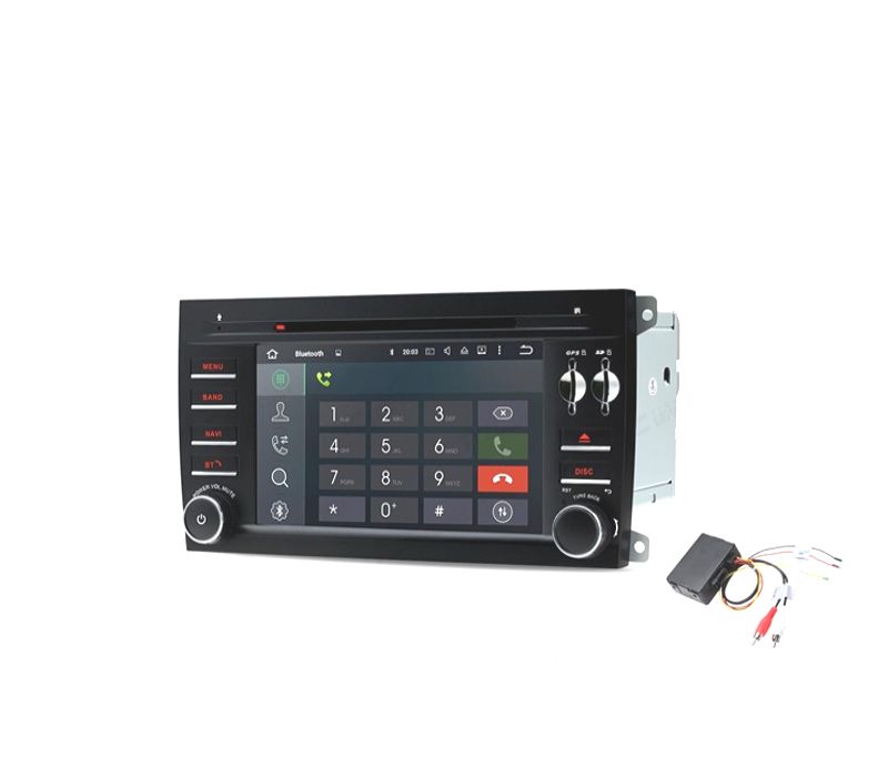 AUTO RADIO GPS ANDROID 11 PARA PORSCHE CAYENNE 03-07 7" USB GPS TACTIL HD