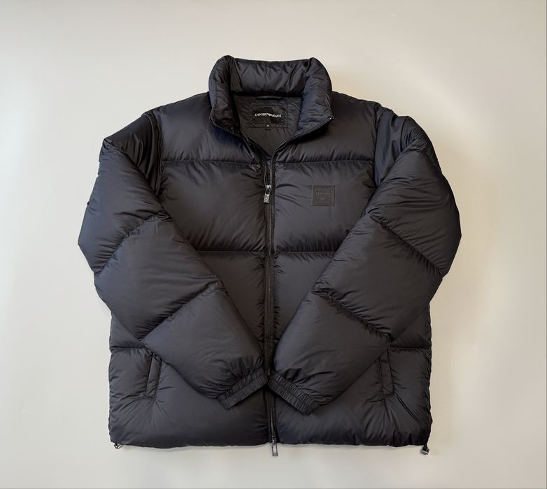 Чоловічий пуховик Emporio Armani оригінал розмір L (52), дефект