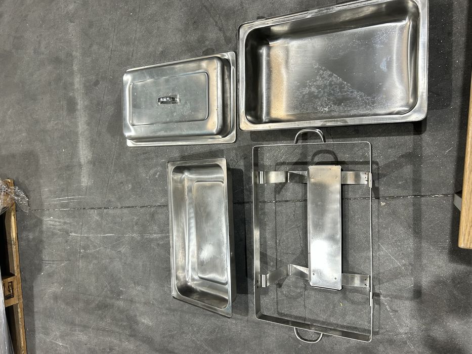 Catering inox classics stackable chafing dish set