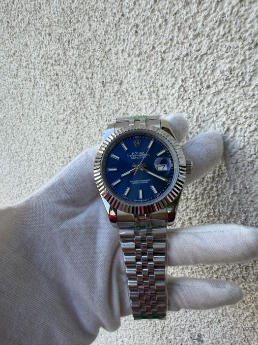 Годинник Rolex Datejust 41 синій циферблат