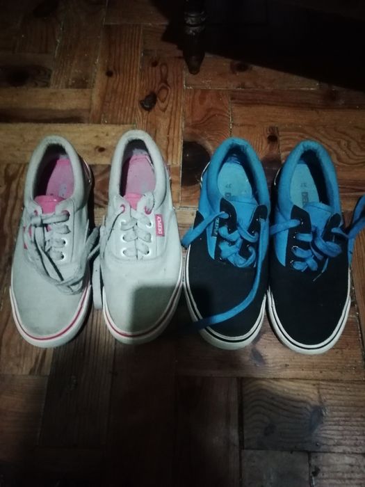 Ténis Deeply pouco usados, 18 euros