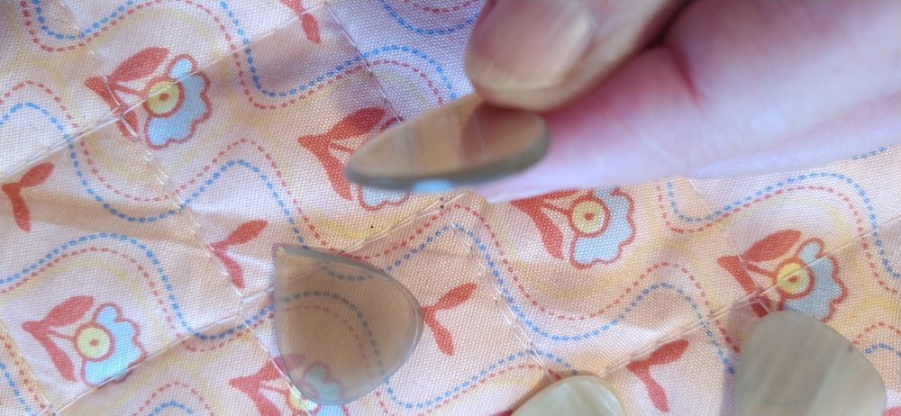 Palhetas silicone Novo