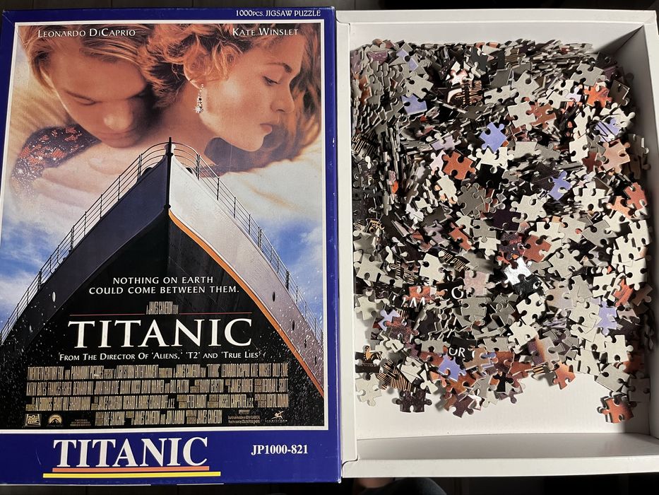 Puzzle Titanic Movie Poster Raro
