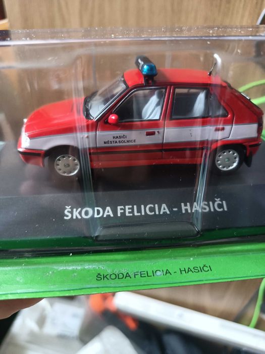 Skoda Felicja strażacy 1:43 deagostini