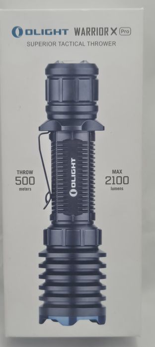 Olight warior x Pro 2100 lumenow, 500 metrow zasięgu
