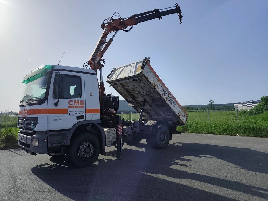 Mercedes-Benz ACTROS 1832  Mercedes ACTROS 1832 HDS ATLAS 105,2