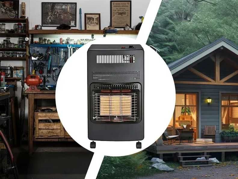 Газовий інфрачервоний обігрівач для приміщень 4200 Вт Польща