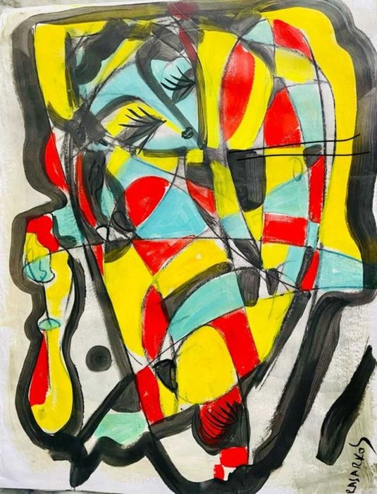 Hsasarkos - Portrait abstrait