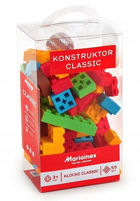 Klocki Marioinex Classic elastyczne 3049 55 el.
