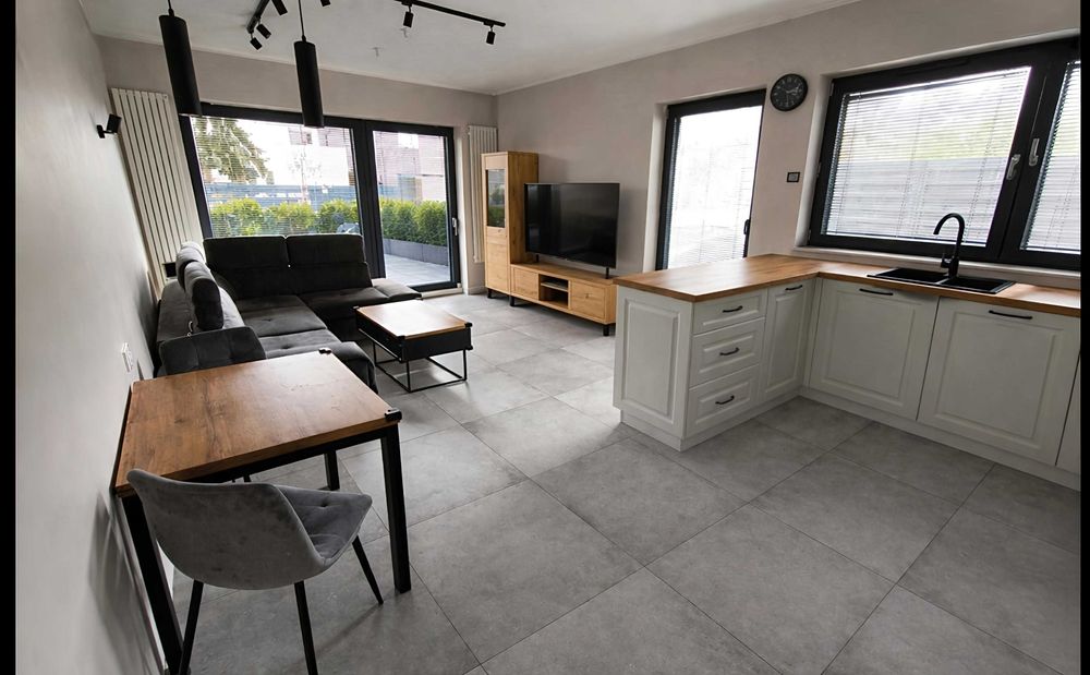 Komfortowy apartament 63 m² , dwa tarasy, garaż podziemny
