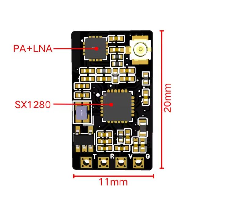 Приймач HPXGRC elrs Nano 2.4G