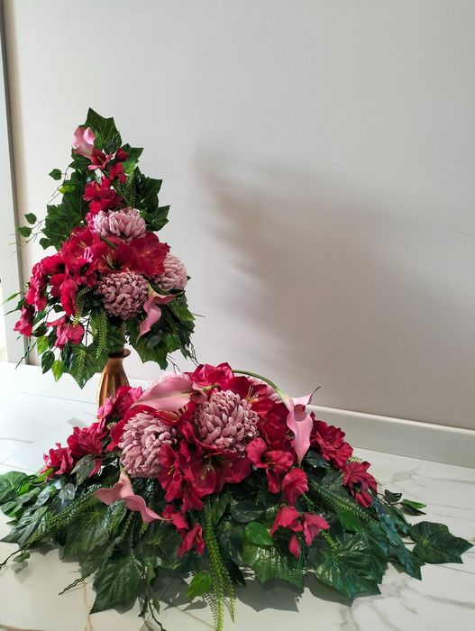 Komplet kompozycji na cmentarz