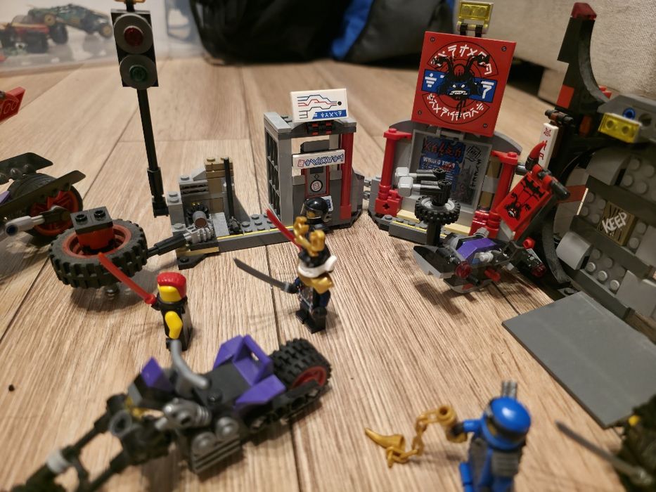 Lego Ninjago zestaw, rzadkie figurki