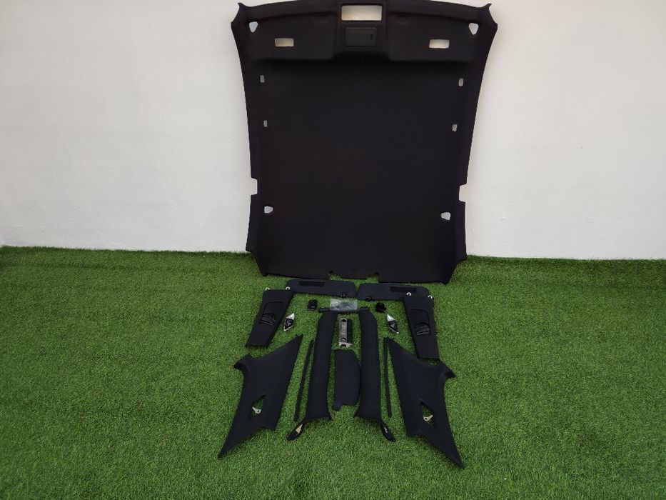 Cúpula completa preta Pack M para BMW E46 Coupé - a famosa conversão para preto rigorosamente novo estofado em  material premium trabalho  excelência