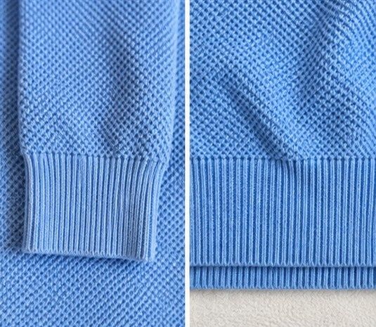 Чоловічий джемпер GANT Premium Cotton 2XL блакитний, стан нової речі