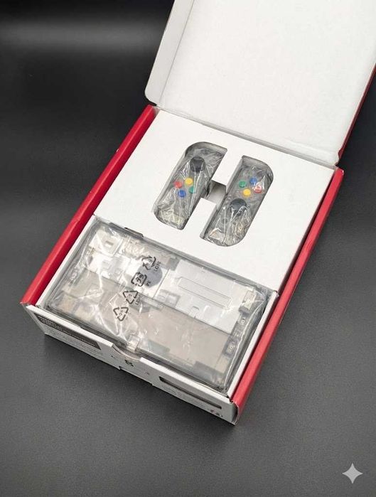 Nintendo Switch OLED Custom Shell - desbloqueada c/ PicoFly + SD 128GB