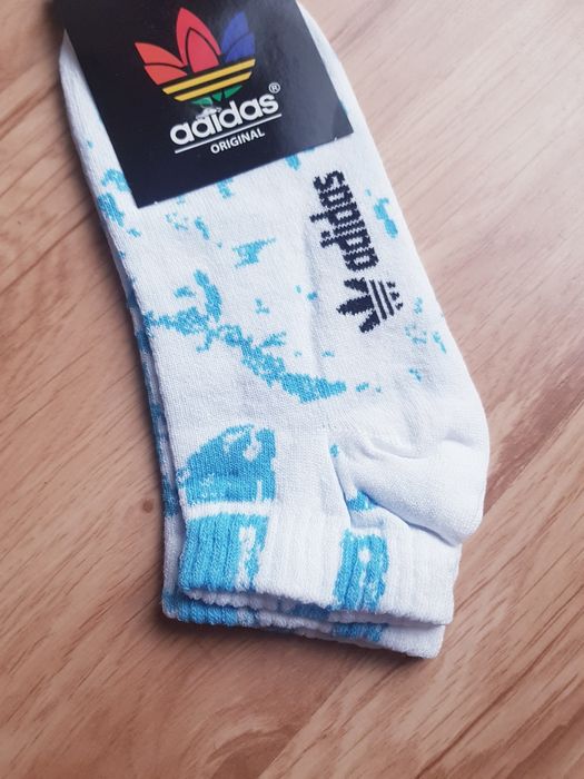Nowe bawełniane skarpety damskie marki Adidas Original rozmiar 36/41.