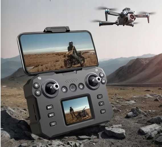Dron K6 MAX - pilot z LCD