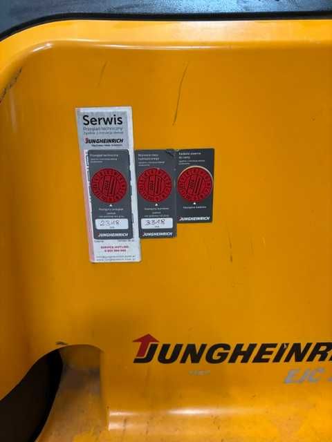 Wózek elektryczny masztowy Jungheinrich EJC 214 5.35 m