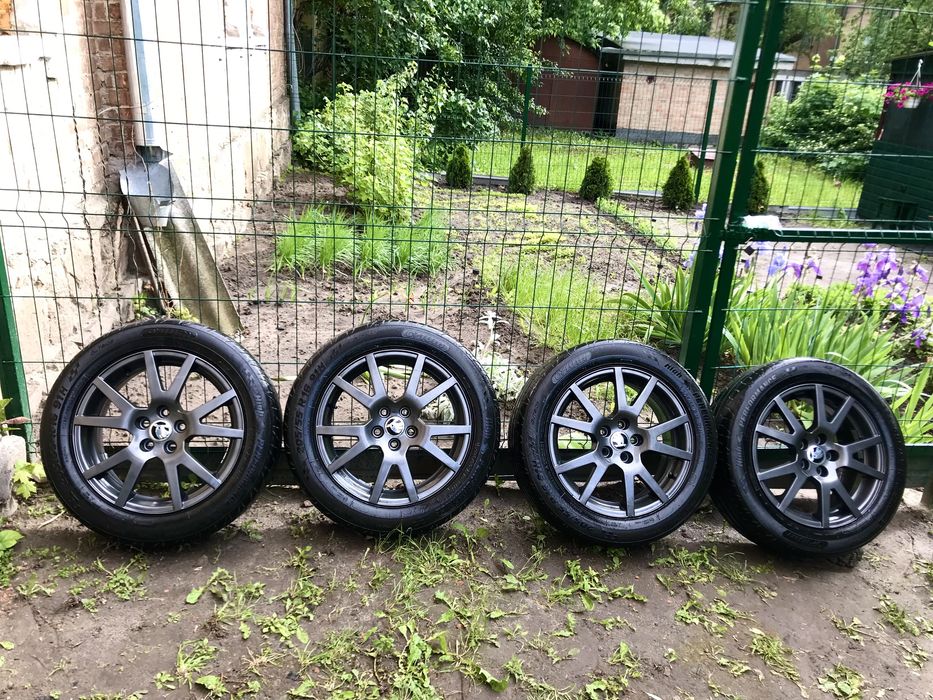Диски шинами R16 5x100 Skoda Octavia RS, Spider, VW, Golf, Rapid Ориг