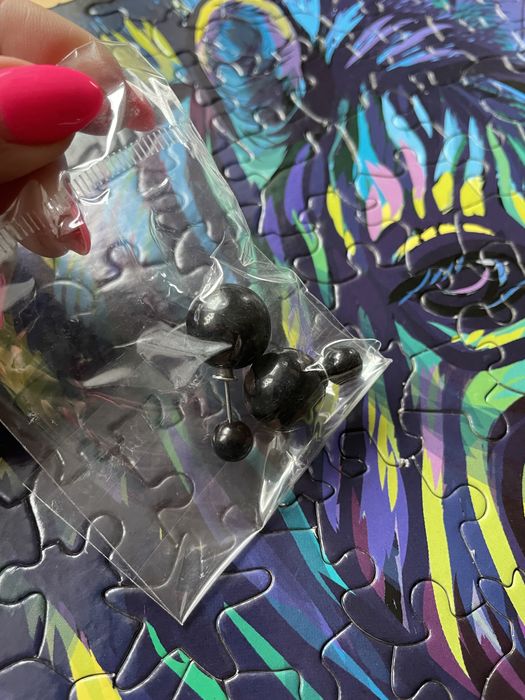 Zestaw 4 par kolczyków