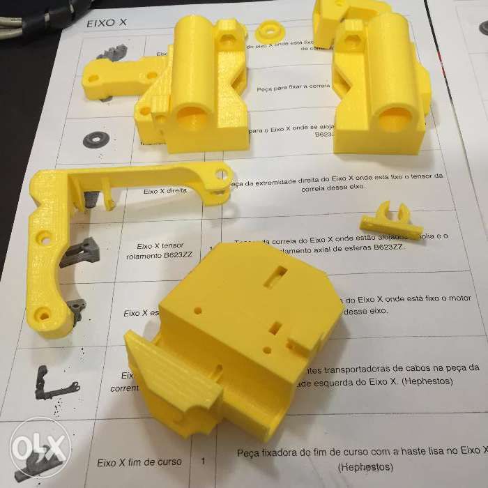 Prusa i3 Hephestos - Yellow - 3D printer