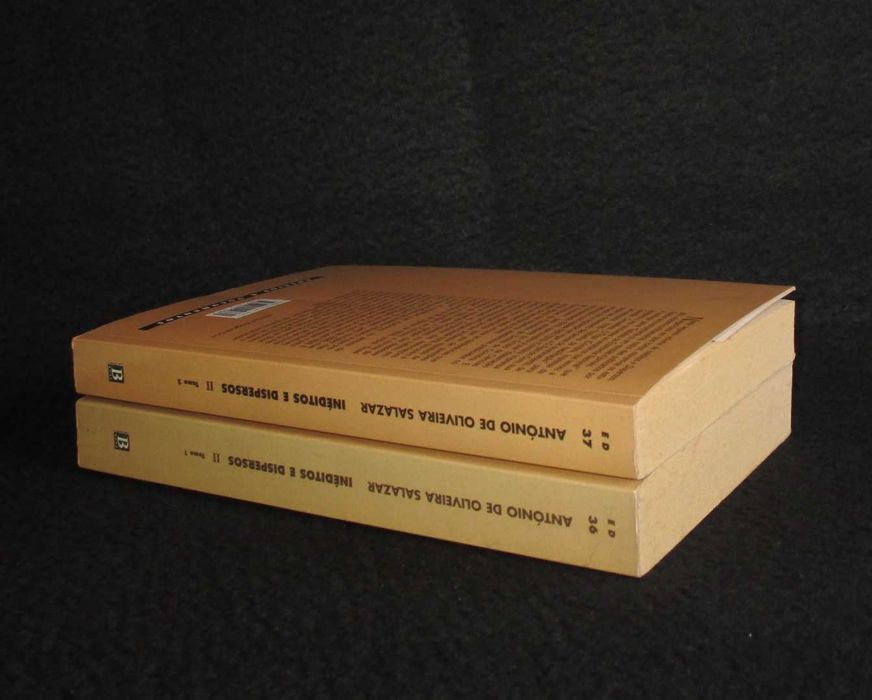Livros Inéditos e Dispersos II António de Oliveira Salazar 2 tomos