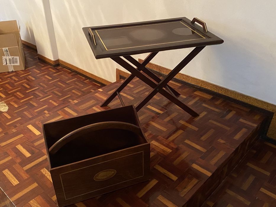 Tea Tray and Magazine Holder