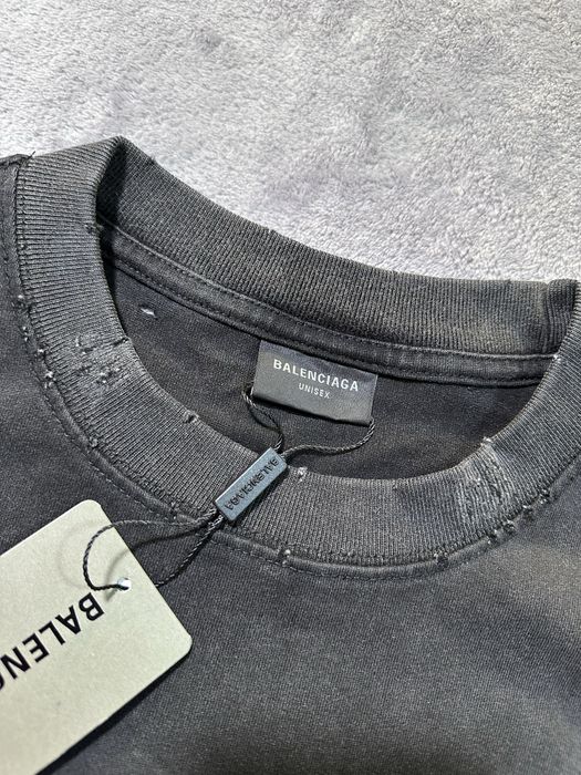 Футболка Balenciaga masking tape t-shirt S M L