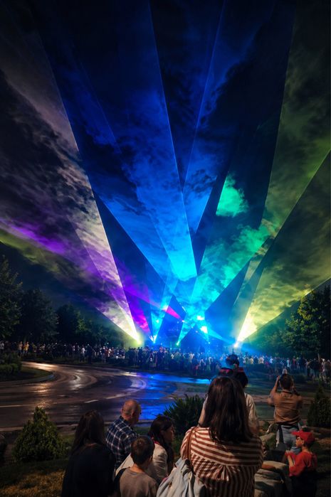 Pokazy Laserowe/Harfa Laserowa/ zamiast fajerwerków