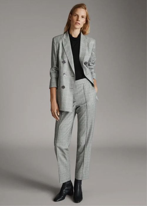 Massimo Dutti брючний костюм, піджак і штани шерстяний