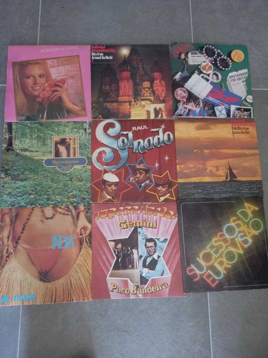 lote 139 discos vinil
