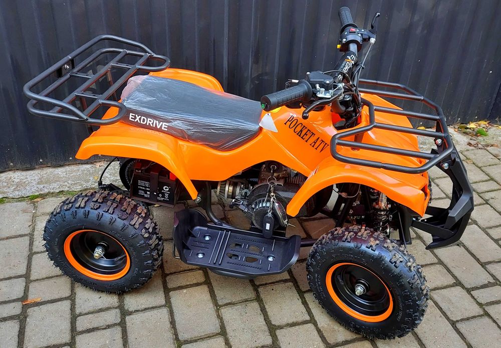 АКЦИЯ! Новый УЛУЧШЕННЫЙ детский квадроцикл 65 куб(бензин)!