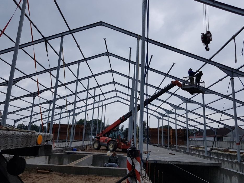 Wykonanie i montaż konstrukcji stalowych