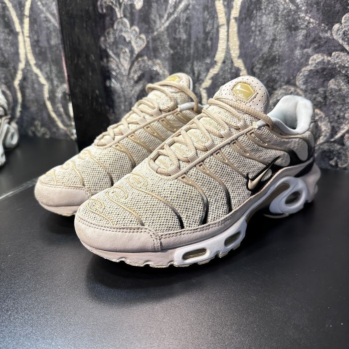 Кроссовки Nike TN Air Max Plus Light Bone Stussy 95 Tailwind