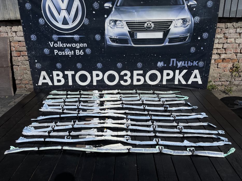 боковые подушки безопасности пассат б6 б7 шторки airbag passat b6 b7