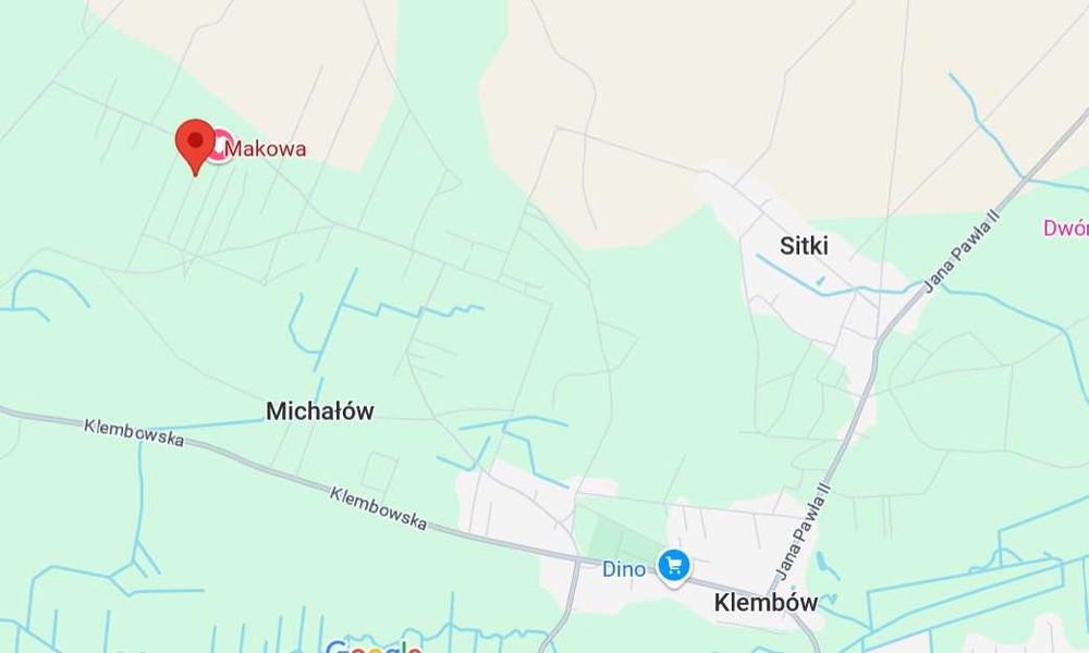 Atrakcyjna działka budowlana -  Michałów Gmina Klembów