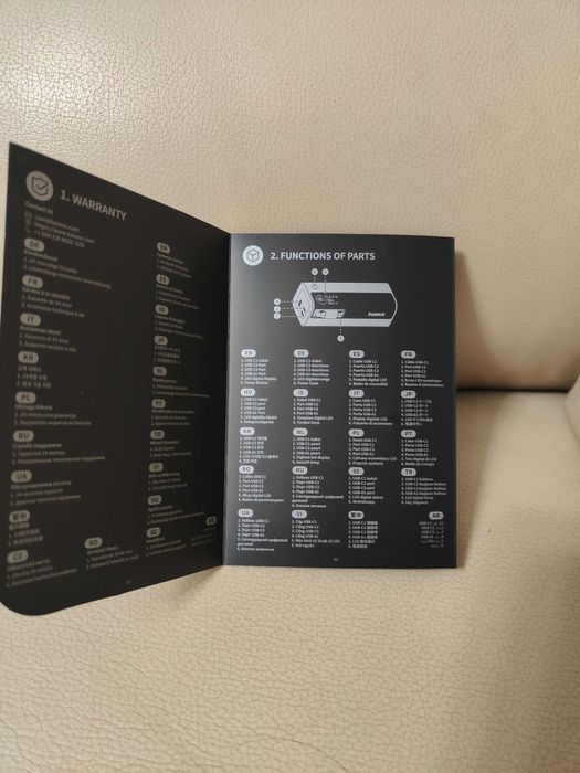 Зовнішній акумулятор Powerbank Baseus EnerGeek GR11 20000mAh 145W Gray