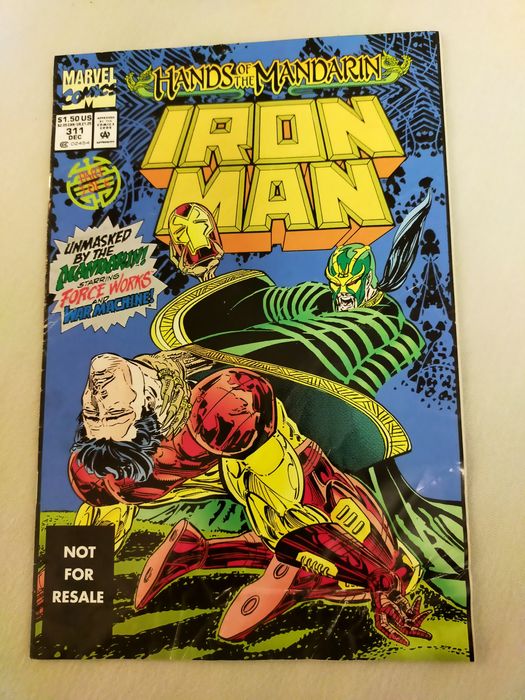 Iron Man numer 311 oryginalny