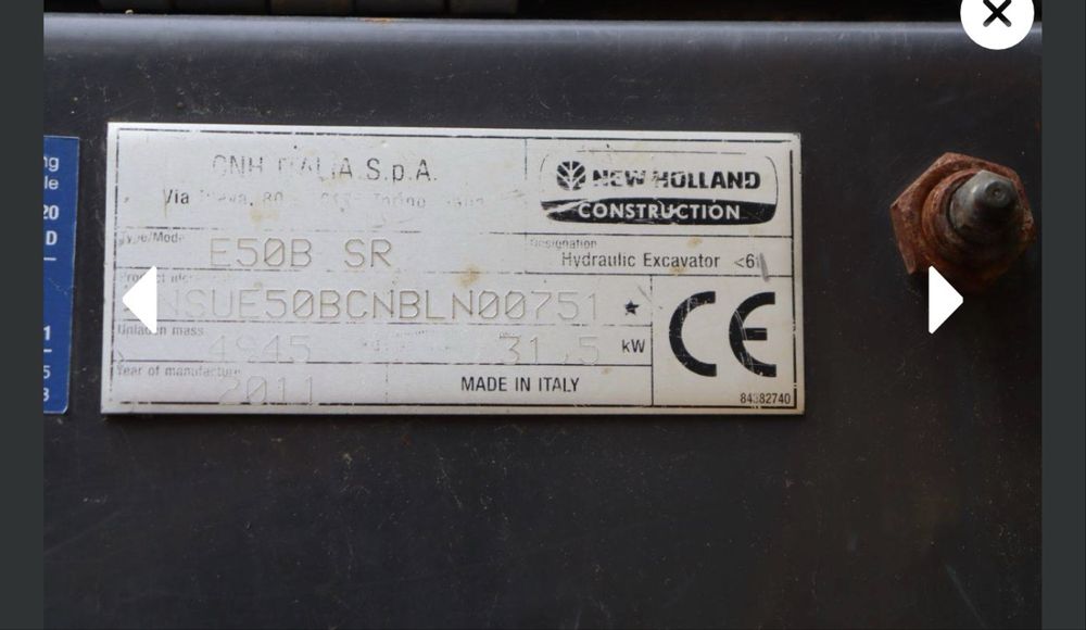 Mini giratoria neolland E 50B