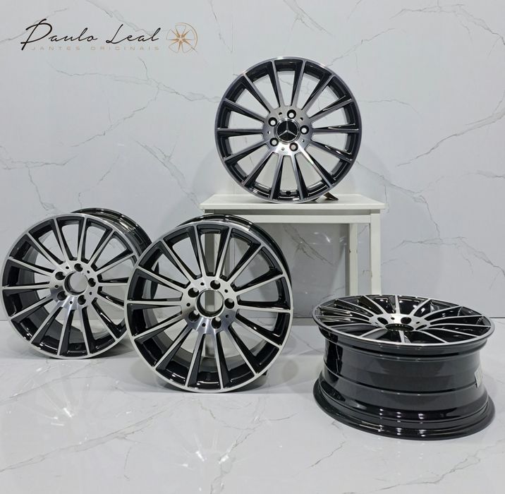 * Jantes 17" LOOK Mercedes AMG turbine classe C E Vito Viano V 5x112