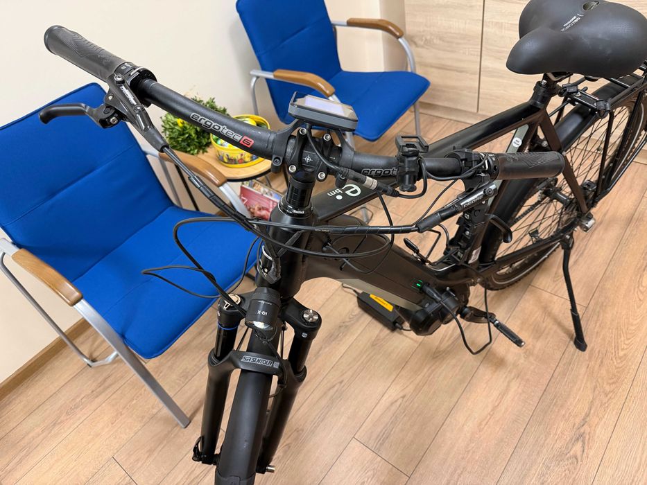 Rower elektryczny EBM Bikemanufaktur – 2 baterie, rama 60 cm