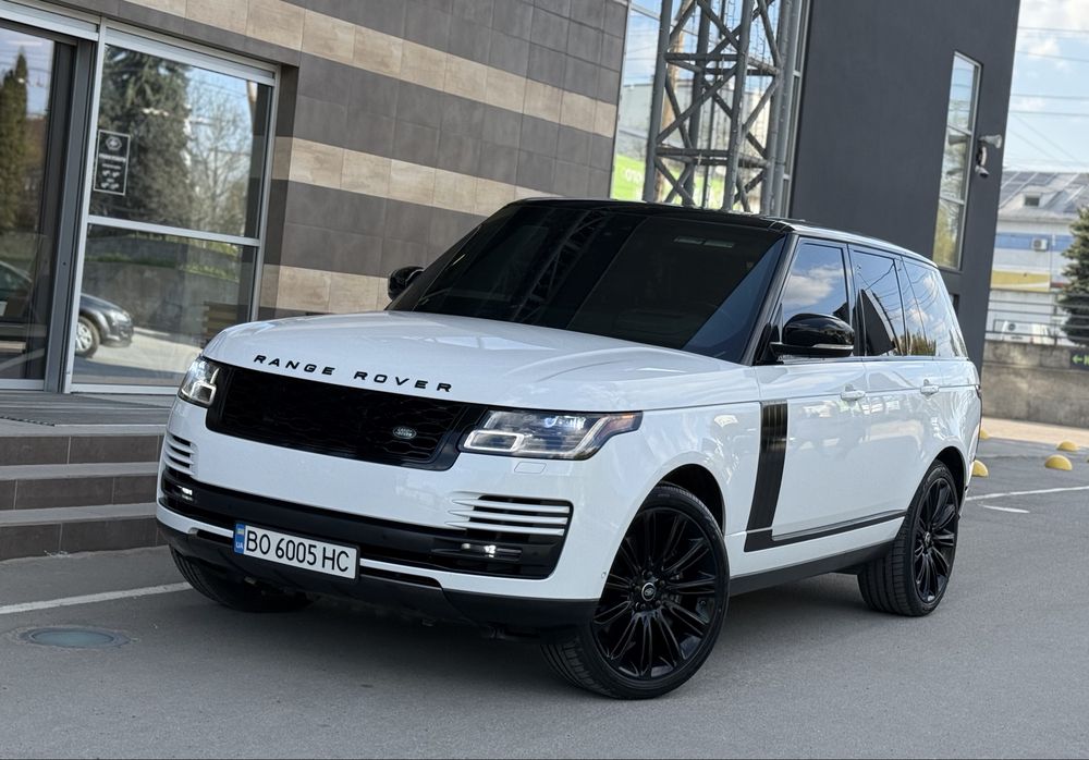Range Rover 5.0 рестайл 2018 рік 85т.км ідеал