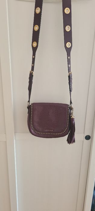 Sprzedam torebkę skórzaną MICHAEL KORS model Brooklyn 30F6ABNM2L Plum