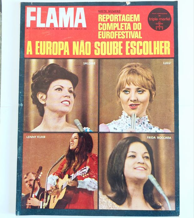 EUROVISÃO - 4 Revistas