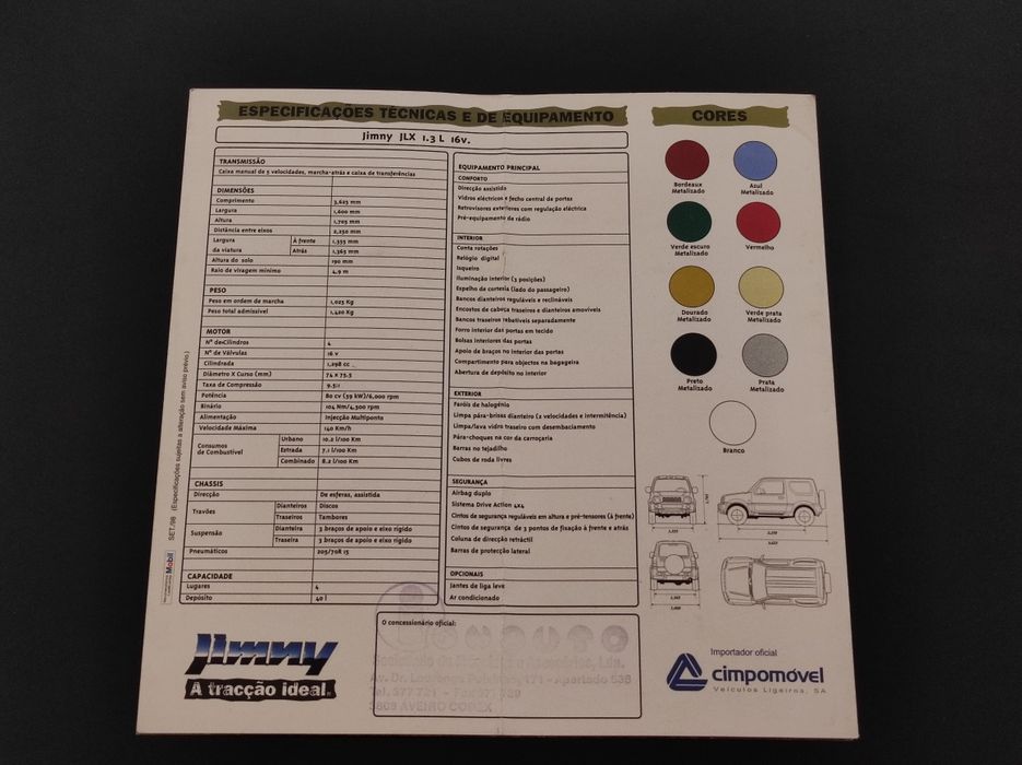 Catálogo Suzuki Jimny