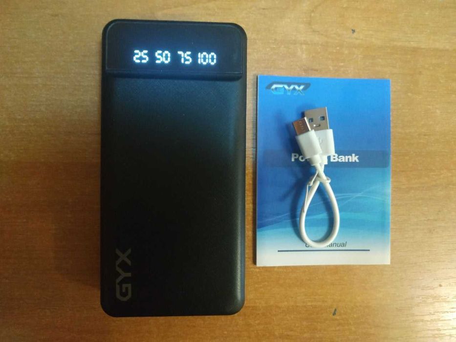 Powerbank(павербанк) GYX SP06 20000mAh 5V2.1A c LED-индик. и фонариком