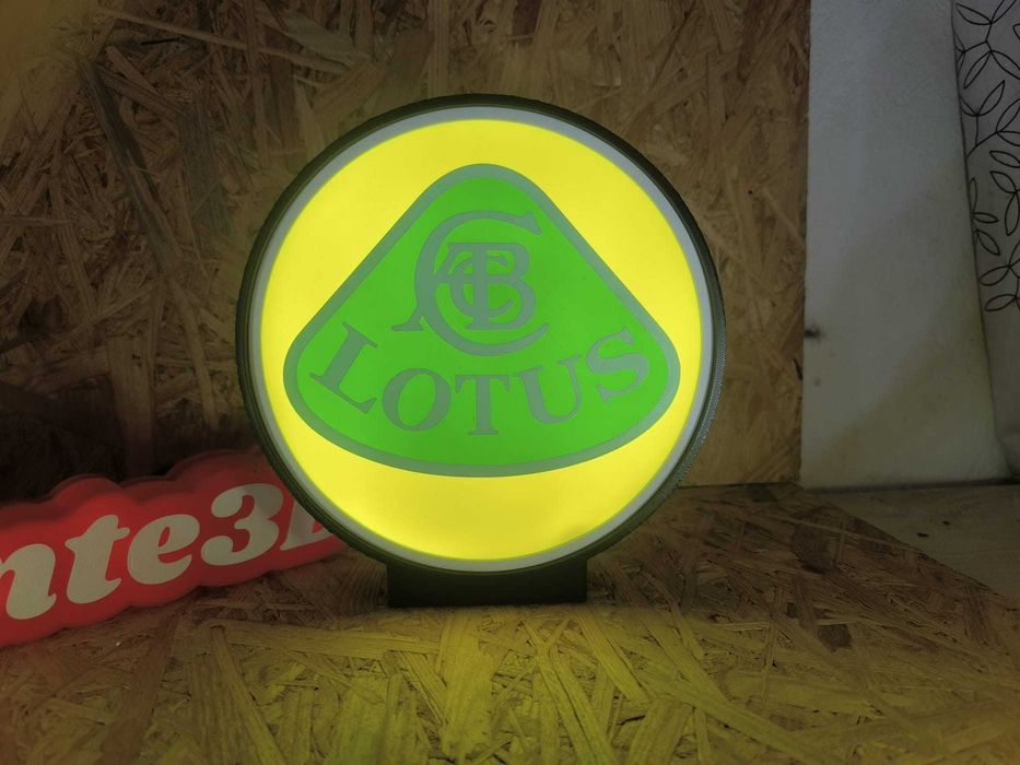 Lightbox Luminaria Decorativa Lotus