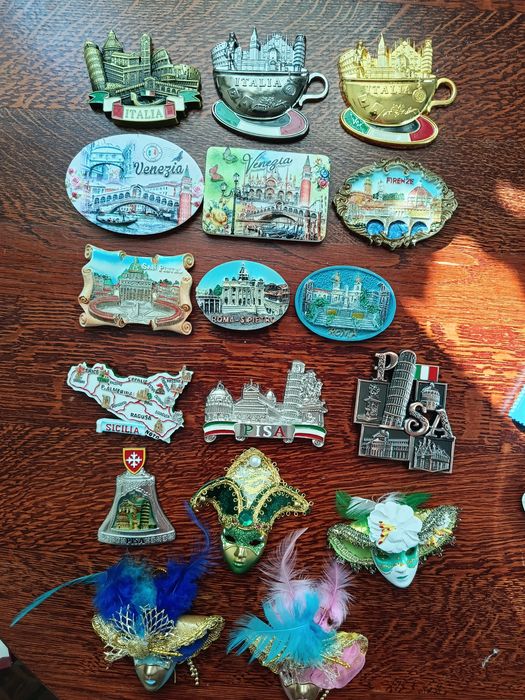 Магнітики Іспанія Італія Франція Німеччина Хорватія ВБ Швеція Шрі-Ланк